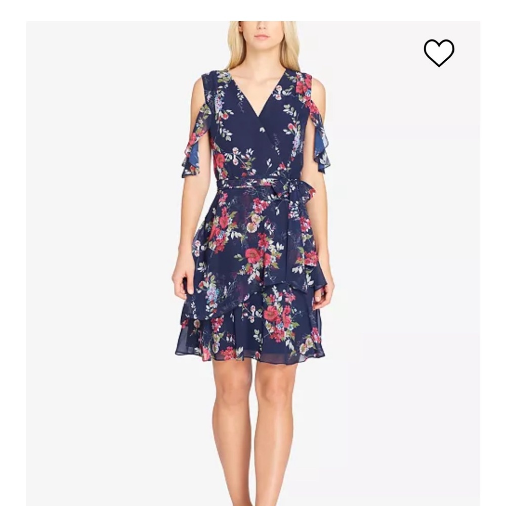 Floral Navy Dress